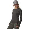 BASS Outdoor Women's Pullover Women Knit LS PULLOV,BLK Heather, L view 2