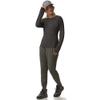 BASS Outdoor Women's Pullover Women Knit LS PULLOV,BLK Heather, L view 4