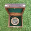 Calif International Pocket Compass Push Button with Wood Box Compass view 4