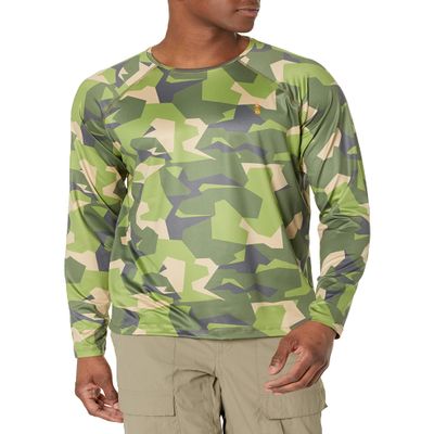 BASS OUTDOOR Men's Pullover Men Knitted Pullover,WOODBN CAMO, M