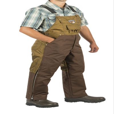 Dan's Hunting Gear Rugged Wear - Bulldog Bibs, Briar Proof, Waterproof, Made in the U.S.A. (X-Large/34)