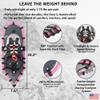 Northern Lites Ultralight Running Snowshoes for Speed & Performance | Speed Lace Binding, Race Traction, 7075-T6 Aluminum Frame | for Athletes up to 200 lbs (Pink) view 2