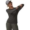 BASS Outdoor Women's Pullover Women Knit LS PULLOV,BLK Heather, M view 3
