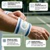 Super Fly Goods Sweatbands Pickleball Golf Tennis Great Gift or for Your Sports or Team (Tennis Wristband Set) view 2