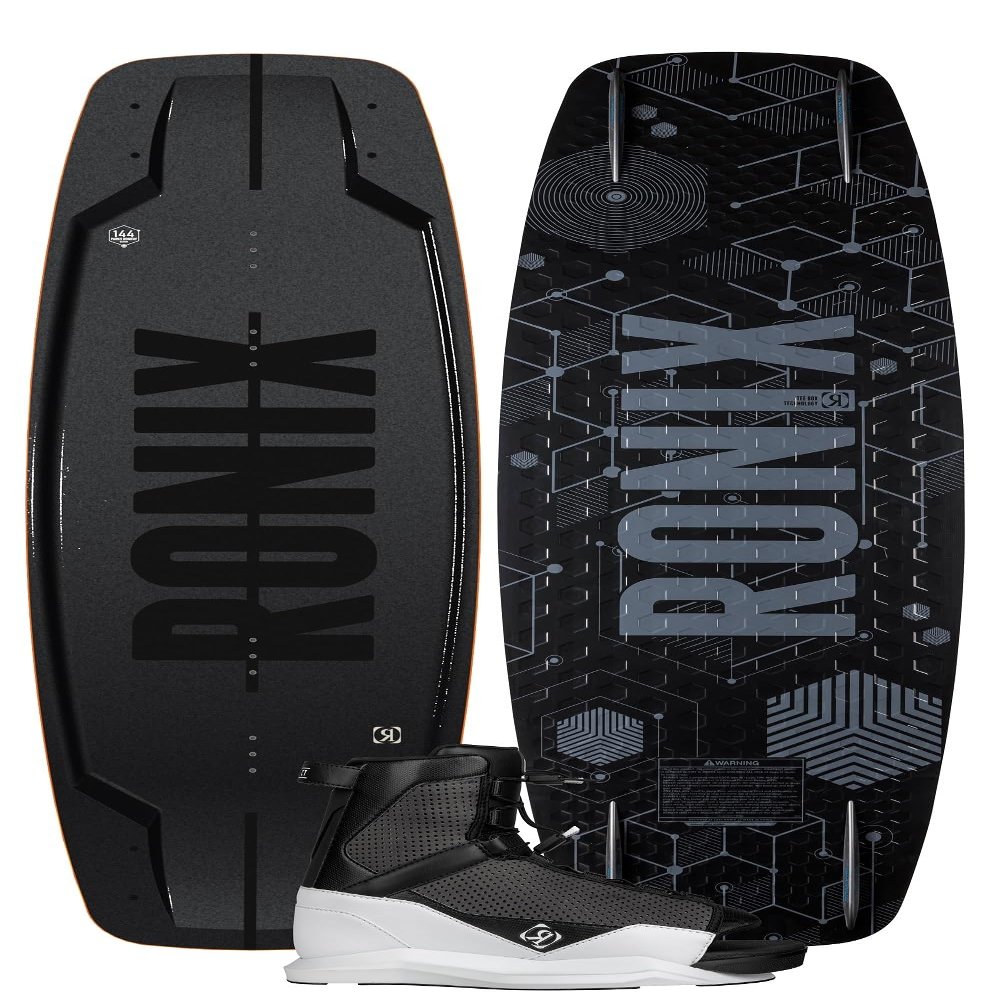 Ronix Wakeboard Package 135 - Parks Wakeboard w/District Boot - 7.5-11.5