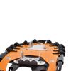 Northern Lites Ultralight Running Snowshoes for Speed & Performance | Speed Lace Binding, Race Traction, 7075-T6 Aluminum Frame | for Athletes up to 200 lbs (Orange) view 4
