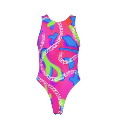 Swayzine Malibu Skatewear Bodysuit