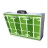 PARTYPONG 8-Foot Folding Beer Pong Table w/Cup Holes - Football Field Edition view 2
