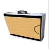 PARTYPONG 8-Foot Folding Beer Pong Table w/Cup Holes - Basketball Court Edition view 2