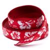 Country Brook Design - Red Hawaiian on Red Nylon Webbing (1 Inch, 10 Yards) view 4
