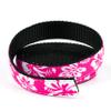 Country Brook Design - Pink Hawaiian on Black Nylon Webbing (3/4 Inch, 10 Yards) view 4