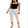 Zac & Rachel Women's Crop Pants, Optic Wht, 10 view 3