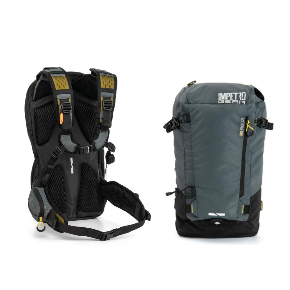 BALTORO Ski Backpack for Men - Lightweight Multi Pocket Snowboard Backpack - Water Resistant Hiking Backpack - 22L Outdoor Backpack for Skiing, Traveling, and Camping