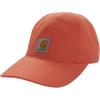 Carhartt Kids' Canvas Baseball Hat, Living Coral, Child, One Size Fits Most view 1