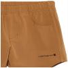 Carhartt Girls' Lightweight Ripstop Work Shorts, Brown, M (10) view 3