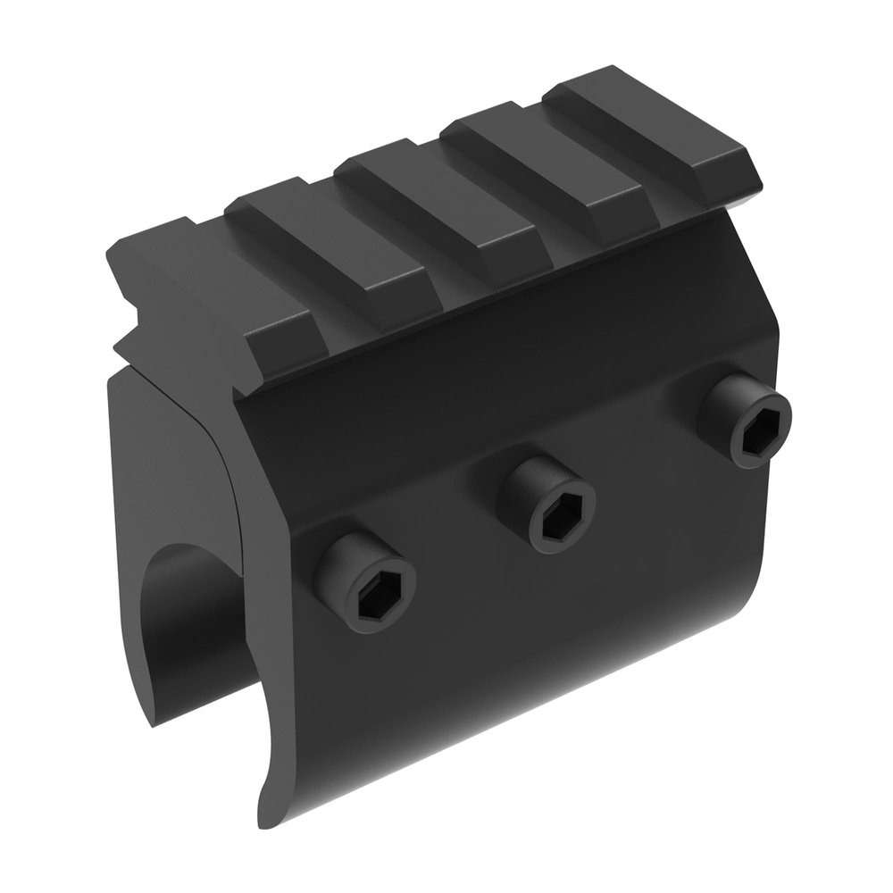 FSI Barrel Mount with Picatinny Rail for Laser Flashlight (1PCS)