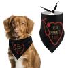 My Aunt is A Nurse Pet Scarf Triangle Dog Bandana Kerchief Gift Washable for Large Medium Small Dogs Puppy Cat Pets view 1