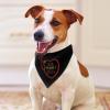 My Aunt is A Nurse Pet Scarf Triangle Dog Bandana Kerchief Gift Washable for Large Medium Small Dogs Puppy Cat Pets view 3