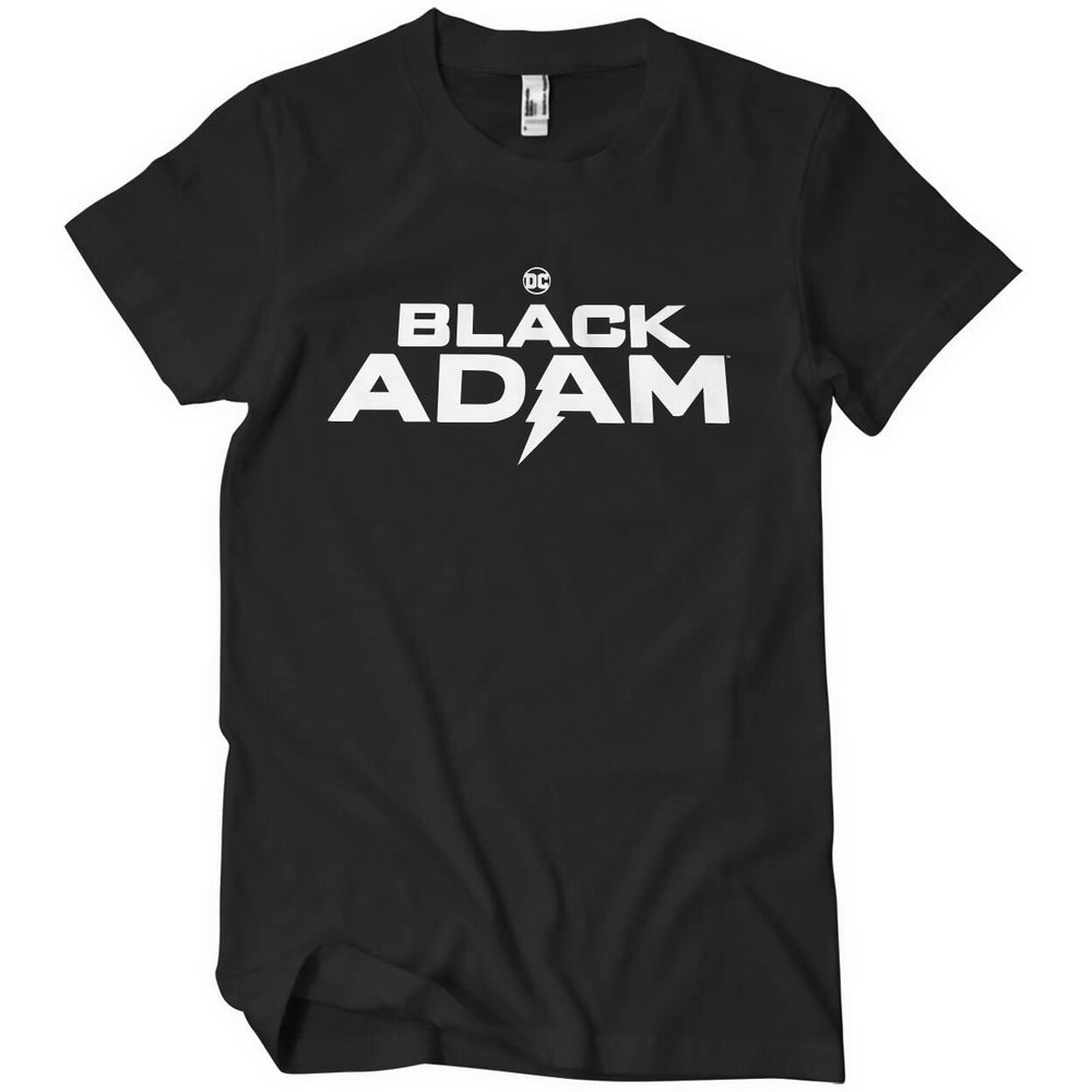Black Adam Officially Licensed Logo Mens T-Shirt (Black), XX-Large