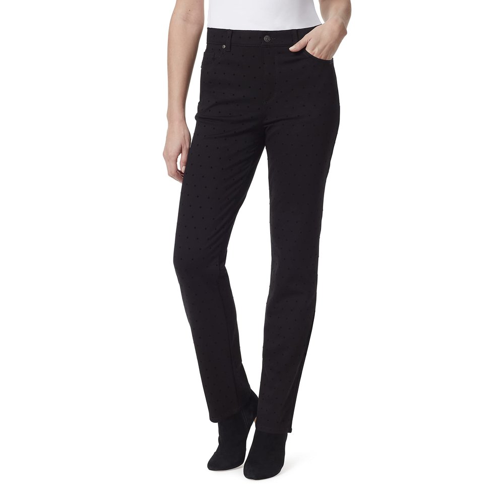 Gloria Vanderbilt Women's Amanda Ponte High Rise Knit Pant