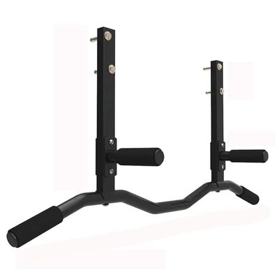BCPPO Chin Up Bar Pull Up Bar Wall Mounted Chin Up Bar Home Gym Exercise Bracket Upper Body Workout Bar, Safe Load 300kg (Color : Black, Size : Style 2)