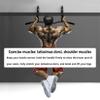 BCPPO Chin Up Bar Pull Up Bar Wall Mounted Chin Up Bar Home Gym Exercise Bracket Upper Body Workout Bar, Safe Load 300kg (Color : Black, Size : Style 2) view 3