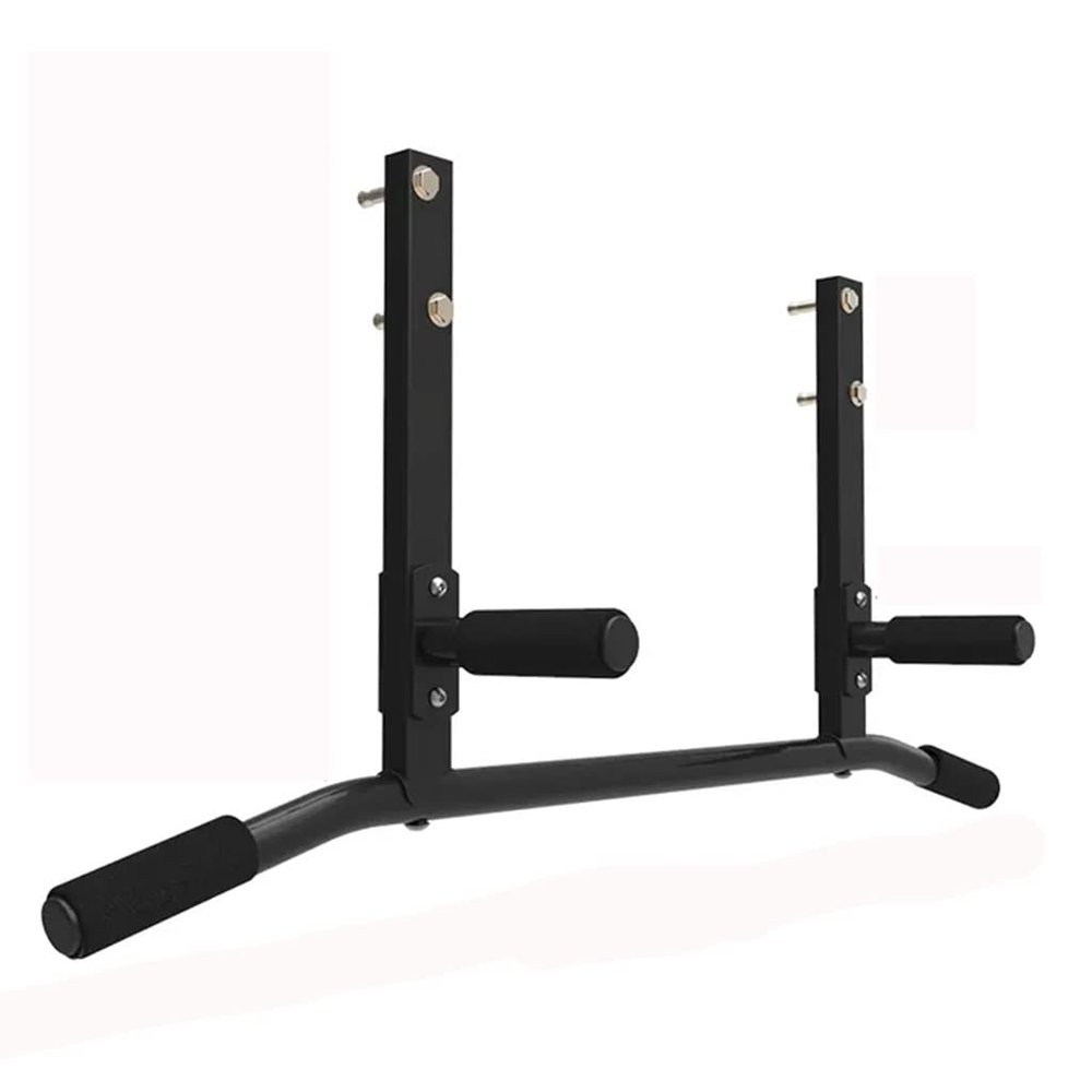 BCPPO Chin Up Bar Pull Up Bar Wall Mounted Chin Up Bar Home Gym Exercise Bracket Upper Body Workout Bar, Safe Load 300kg (Color : Black, Size : Style 1)