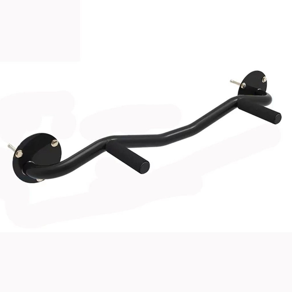 BCPPO Chin Up Bar Wall Mounted Pull up bar, Multi Handle Steel Fitness Horizontal bar, Home Office Gym Training Equipment, Safe Load 300kg (Color : Steel, Size : Style 2)