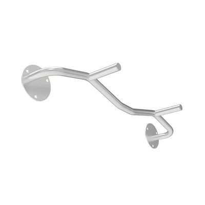 BCPPO Chin Up Bar Wall Mounted Pull up bar, Multi Handle Steel Fitness Horizontal bar, Home Office Gym Training Equipment, Safe Load 300kg (Color : Stainless Steel, Size : Style 2)