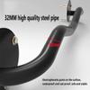 BCPPO Chin Up Bar Wall Mounted Pull up bar, Multi Handle Steel Fitness Horizontal bar, Home Office Gym Training Equipment, Safe Load 300kg (Color : Stainless Steel, Size : Style 2) view 3