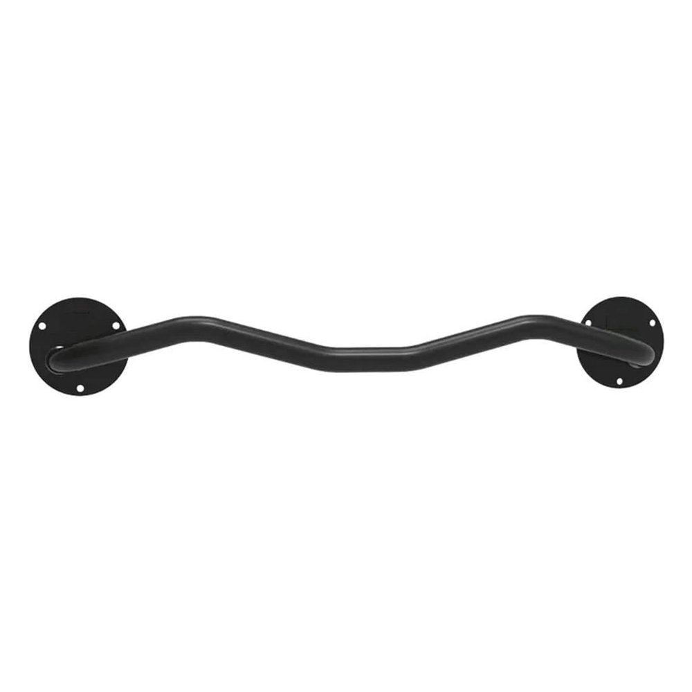 BCPPO Chin Up Bar Wall Mounted Pull up bar, Home Office Gym Strength Training Horizontal bar, Solid and Stable Round base/32MM Steel Pipe (Color : Steel, Size : Style 1)