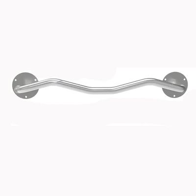 BCPPO Chin Up Bar Wall Mounted Pull up bar, Home Office Gym Strength Training Horizontal bar, Solid and Stable Round base/32MM Steel Pipe (Color : Stainless Steel, Size : Style 1)