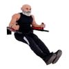 Spancare Heavy Duty Dips Bars - for Wall mounting, 4 Handle Bars with Padding on arms view 4
