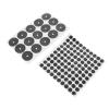 Sosoport 4sheets Billiard Marker Dots Black Spots for Pool and Snooker Easy to Use Table Stickers Compact for Pool Tables view 1
