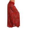 Maiyifu-GJ Women's Boho Hippie Harem Pants Floral Loose Wide Leg Summer Beach Pants Printed Flowy Baggy Casual Trousers (Red,4X-Large) view 2