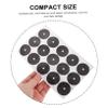 Sosoport 6sheets Billiard Table Marker Dots Snooker Stickers for Pool Table Accessories Easy to Use Thin Design for Smooth Play Precise Cutting Black Color view 2