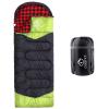 oaskys Camping Sleeping Bag - 3 Season Warm & Cool Weather - Summer Spring Fall Lightweight Waterproof for Adults Kids - Camping Gear Equipment, Traveling, and Outdoors view 1