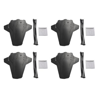 Nemeae 8Pcs Mountain Bike, Front and Rear, Adjustable Fenders Fits 26 Inch, 27.5 Inch, 29 Inch Size Bike