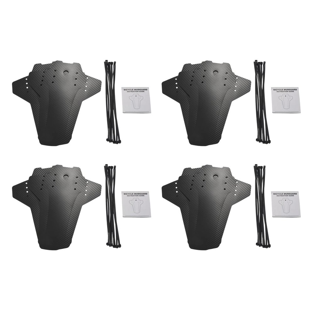Nemeae 8Pcs Mountain Bike, Front and Rear, Adjustable Fenders Fits 26 Inch, 27.5 Inch, 29 Inch Size Bike
