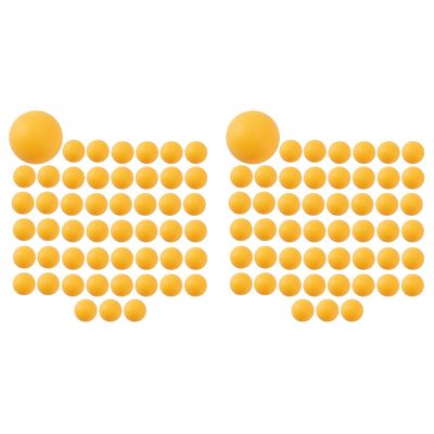 100- Pack Premium Pong Balls Advanced Table Ball Seamless Balls Orange