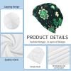 LAIPUTER St Patricks Day Beanie Standard Closed Chemo Knitted Hats Baggy Slouchy Skull Cap Cancer Headwear for Women Men view 3