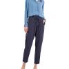 Maiyifu-GJ Women Drawstring Casual Stretch Ankle Pants Casual Straight Leg Lounge Sweatpants Stretch Running Athletic Trouser (Dark Blue,Medium) view 1