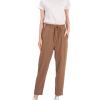 Maiyifu-GJ Women Drawstring Casual Stretch Ankle Pants Casual Straight Leg Lounge Sweatpants Stretch Running Athletic Trouser (Brown,Medium) view 1