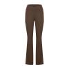 asntrgd Yoga Pants with Pockets for Women Casual V Cross High Waist Butt Lifting Pants Wide Leg Flare Bootcut Leggings view 4