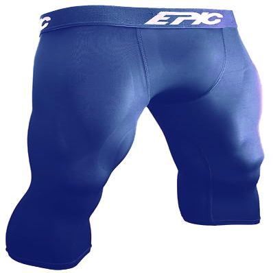 Epic Youth 3/4 Length Compression Tights Or Leggings Blue S