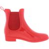 INC Womens Raelynn Vinyl Ankle Rain Boots Red 8 Medium (B,M) view 2