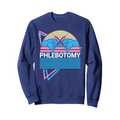 Phlebotomy Retro Sweatshirt