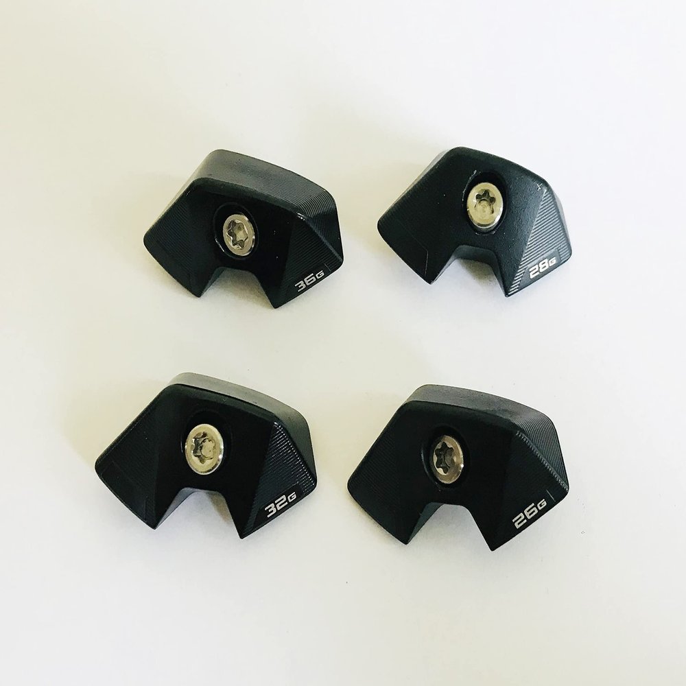 4pcs Golf Weight Screw Set Compatible for Taylormade SIM2 Max D Driver 26g 28g 32g 36g
