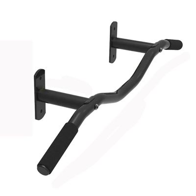 BCPPO Chin Up Bar Wall Mounted Pull up bar, Family Gym arm/core/Upper Body Strength Training Horizontal bar, Safe and Stable, Load 300kg (Color : Steel, Size : Style 2)