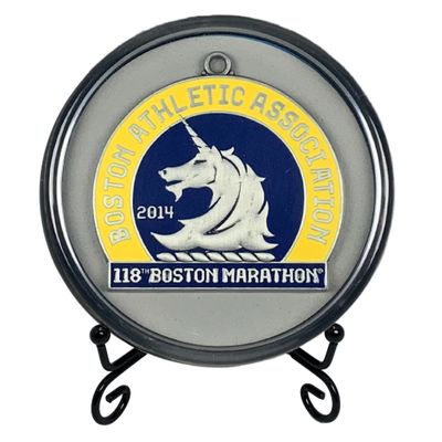 Kudos Medal Display Case with Stand for Running & Sports Medals - Race Medal Shadow Box for Marathon Finisher Award - Runner Medal Holder with Stand